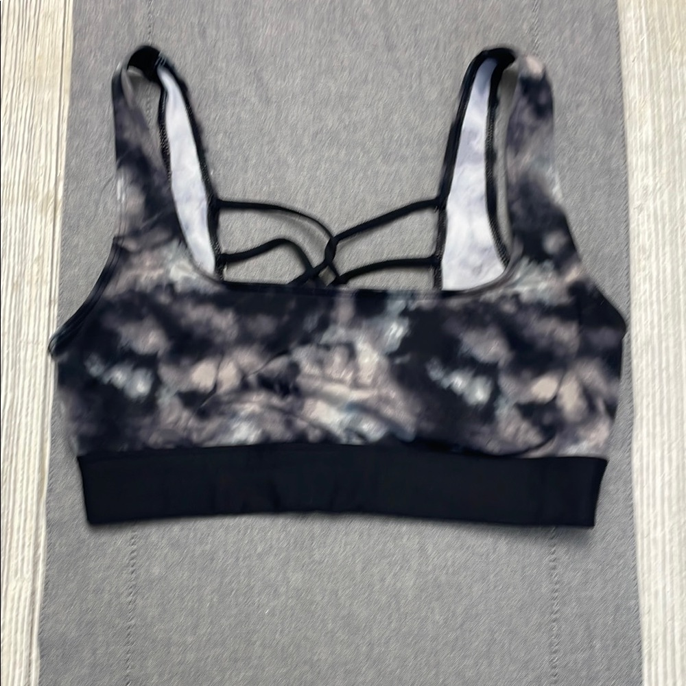 Women's Tie-Dye Swim Top/Sports Bra